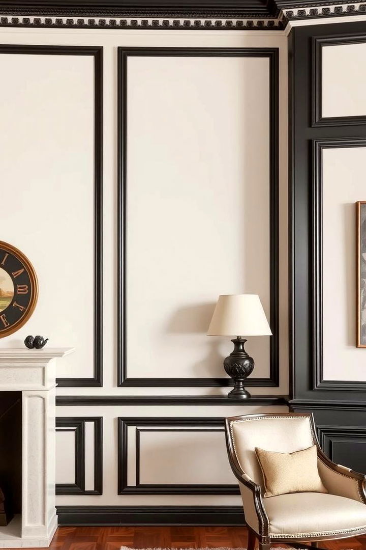 Timeless Sophistication - 22 Black Trim Interiors
