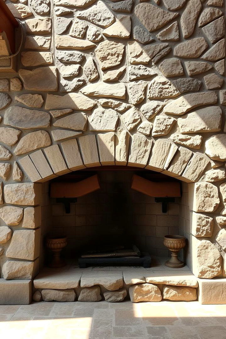 Timeless Stone Architecture - 22 Spanish Style Fireplace Ideas