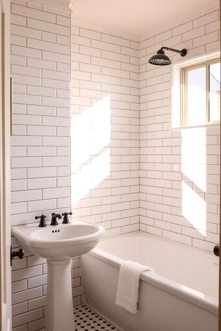 Timeless Subway Tile Classic - 22 Bathtub Surround Ideas