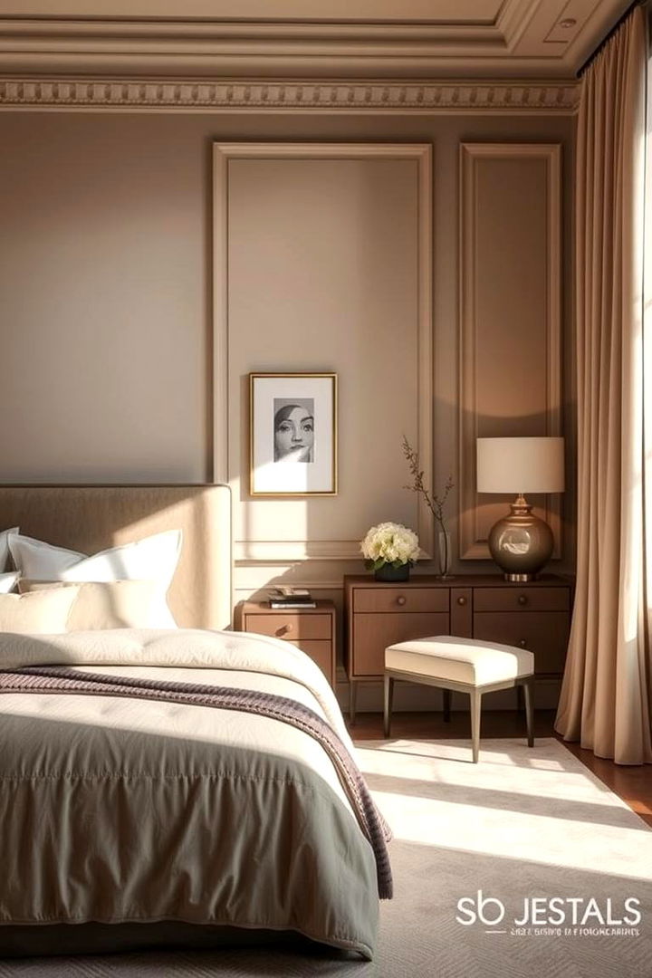Timeless Taupe - 22 Bedroom Paint Colors