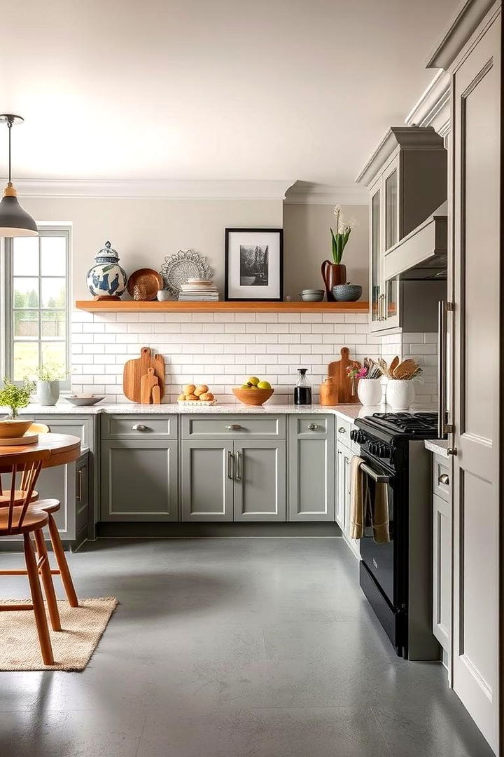 Timeless Versatility - 22 Kitchens With Grey Floors