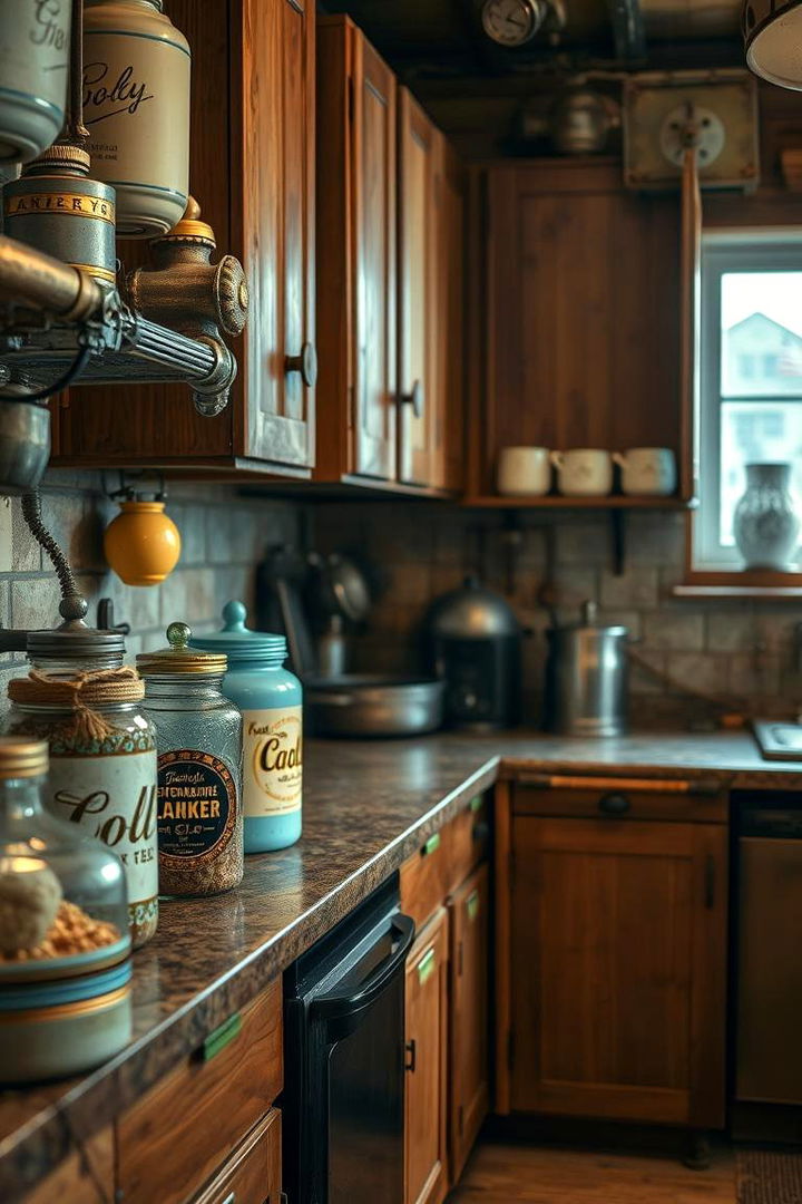 Timeless Vintage Accents - 22 Boho Kitchen Ideas