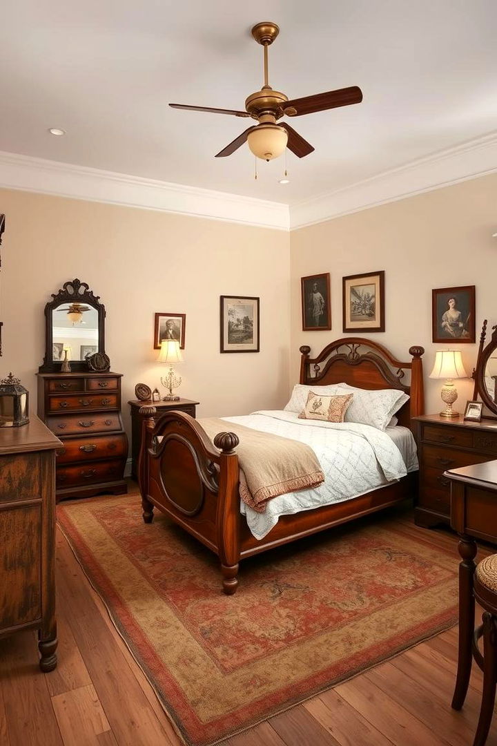 Timeless Vintage Charm - 22 Beige Bedroom Ideas