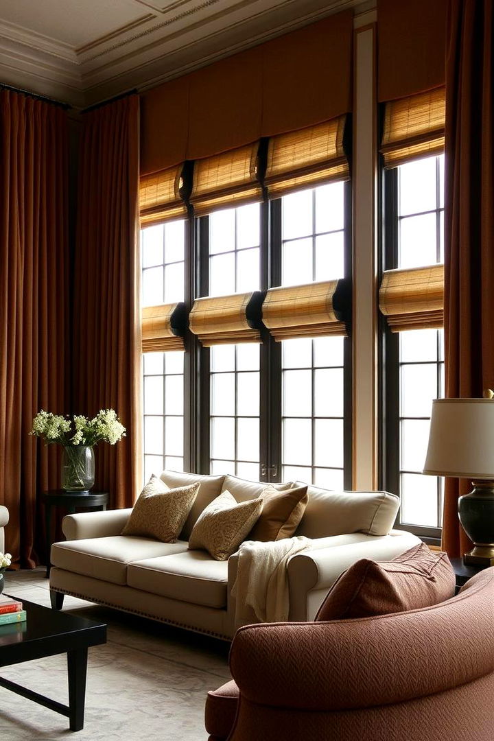 Timeless Window Treatments - 22 Colonial Living Room Ideas