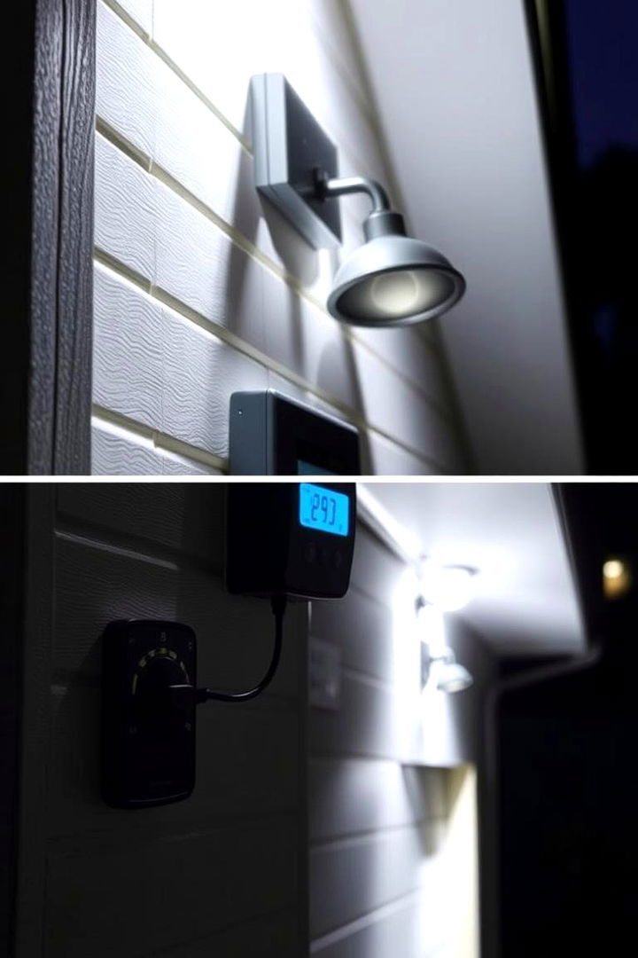 Timer Controlled Outdoor Lights - 22 Exterior Garage Lighting Ideas