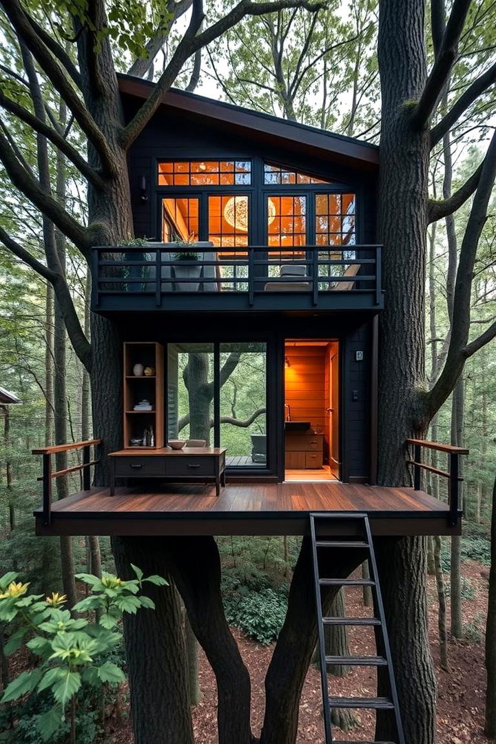 Tiny Home in the Trees - 22 Tree House Ideas