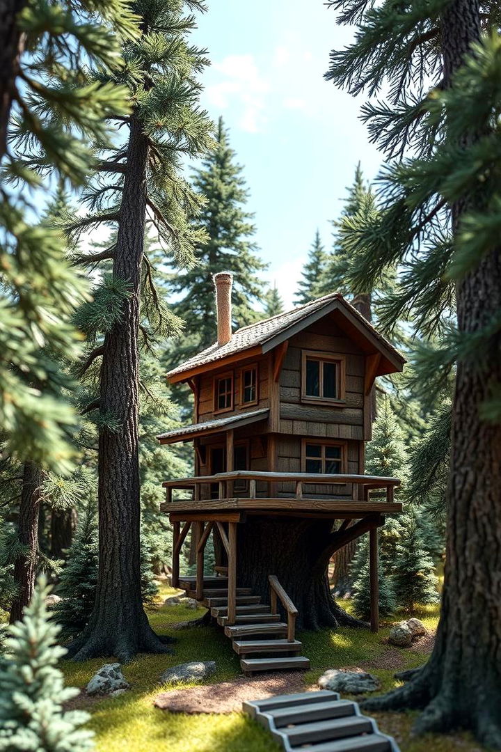 Tiny Treehouse Retreat - 22 Fairy Garden Ideas