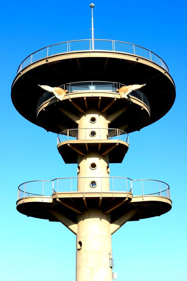 Towered Observation Post - 22 Outdoor Cat Tree Ideas