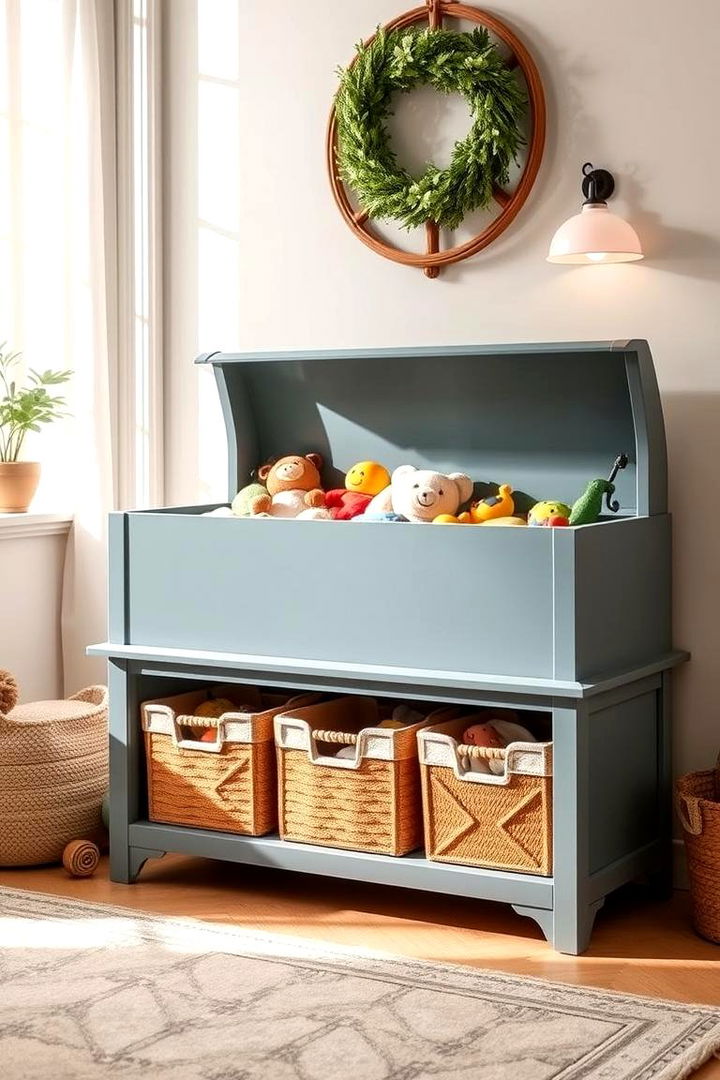 Toy Chests and Bins - 22 Toy Storage Ideas