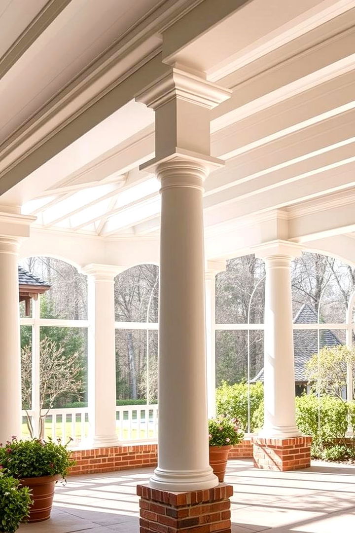 Traditional Colonial Patio - 22 Patio Enclosure Ideas