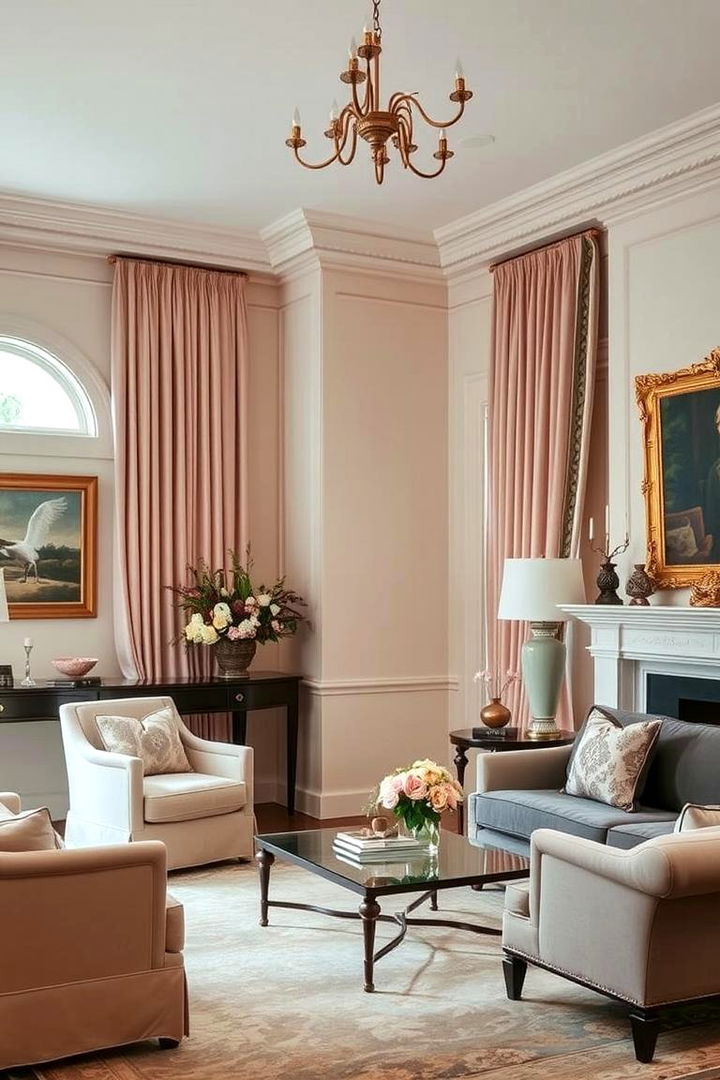 Traditional Color Palettes - 22 Preppy Living Room Ideas