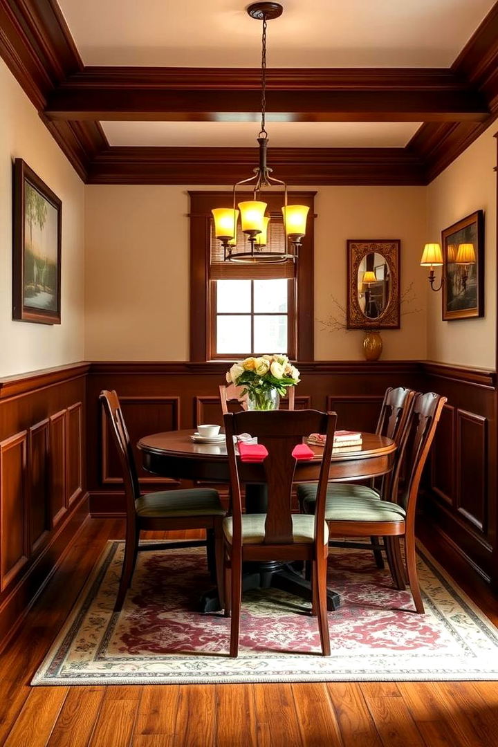 Traditional Craftsman Style - 22 Dining Room Wainscoting Ideas