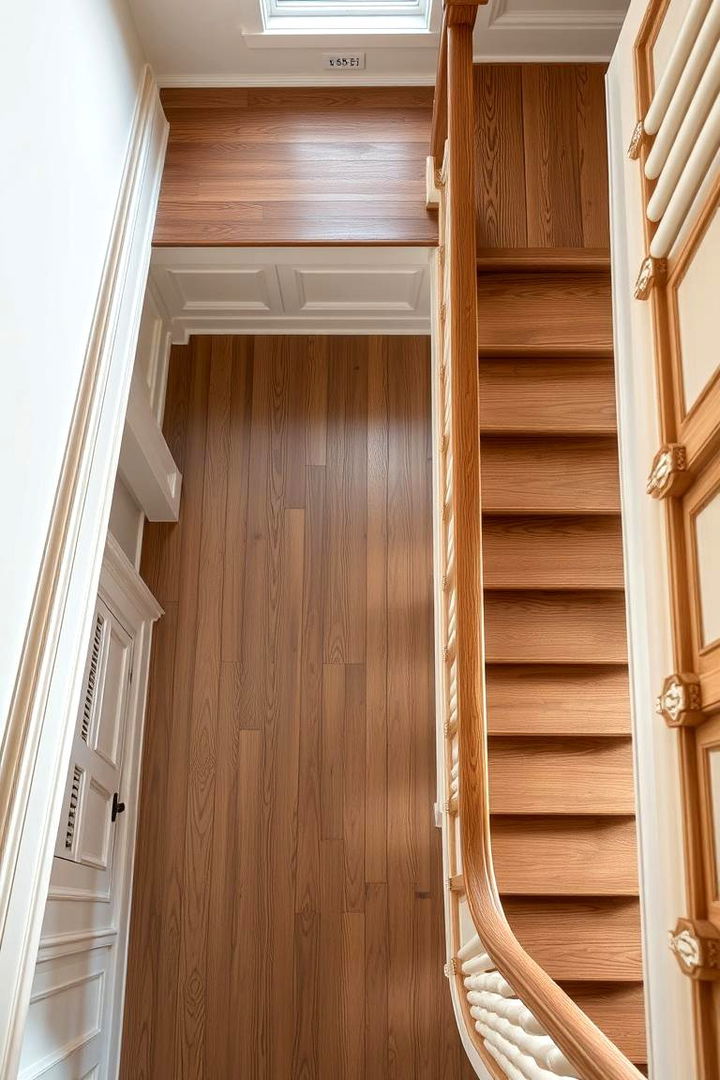 Traditional Craftsmanship - 22 White Oak Staircase Ideas