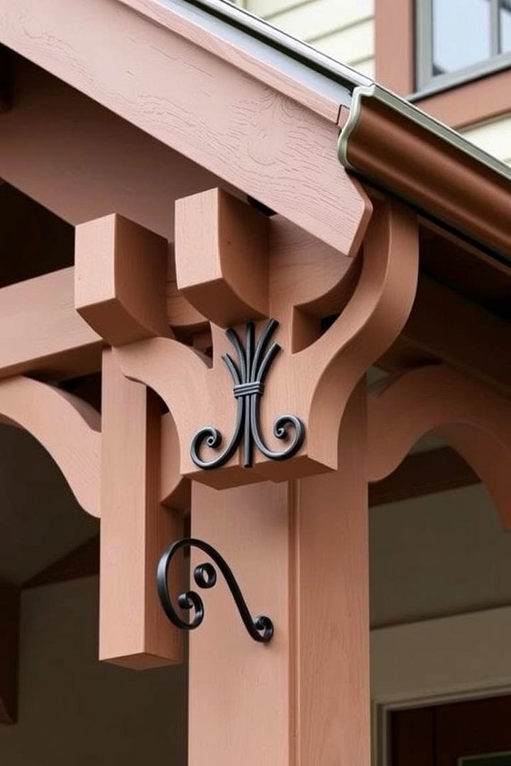 Traditional Decorative Brackets - 22 Craftsman Style House Exterior Ideas