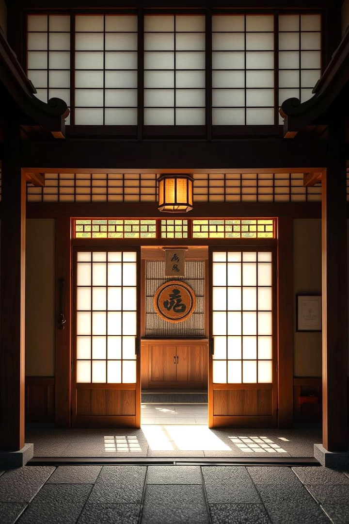 Traditional Japanese Entryway - 22 Japanese Interior Design Ideas