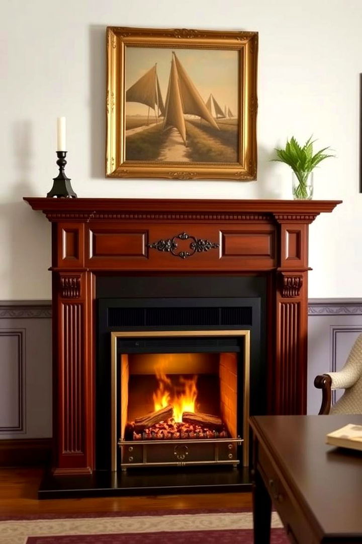 Traditional Mantel Electric Fireplace - 22 Electric Fireplace Ideas
