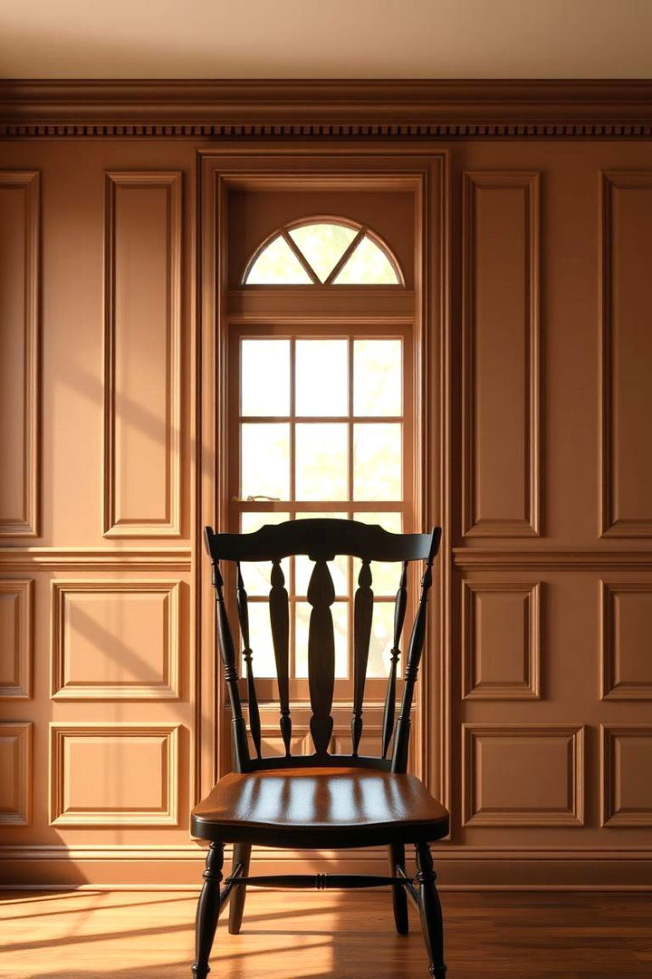 Traditional Paneled Chair Rail Finish - 22 Chair Rail Ideas