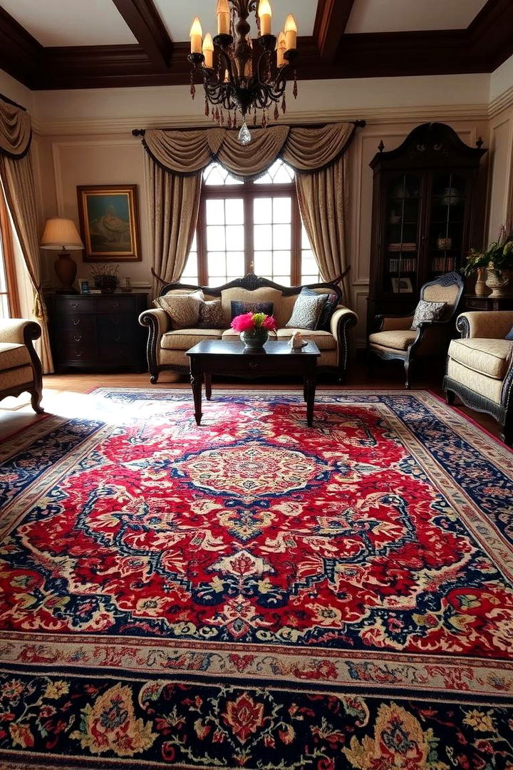 Traditional Persian Inspirations - 22 Living Room Rug Ideas