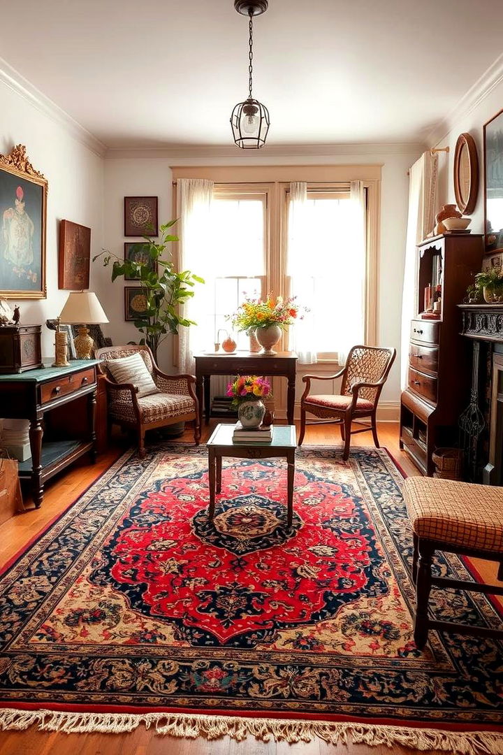 Traditional Persian Rugs - 22 Vintage Living Room Ideas