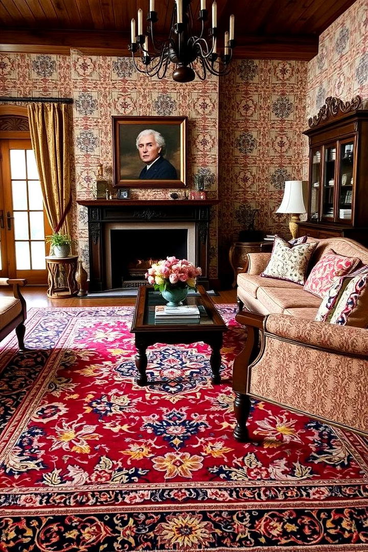 Traditional Persian Rugs - 22 Traditional Living Room Ideas