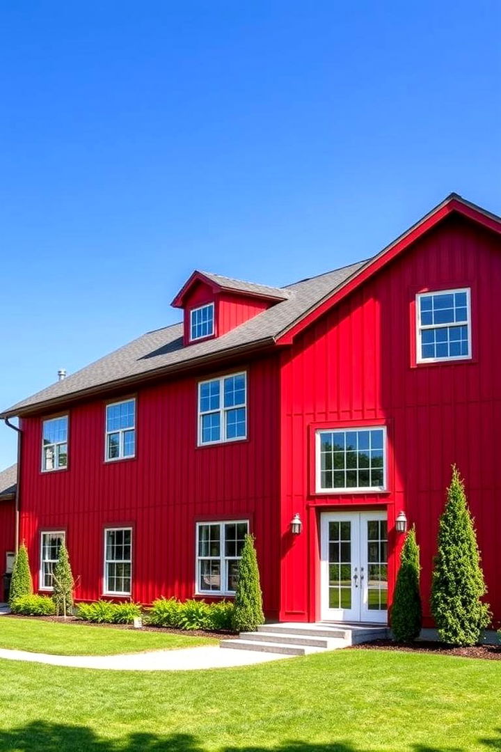 Traditional Red Barn Revival - 22 Barn House Exterior Ideas