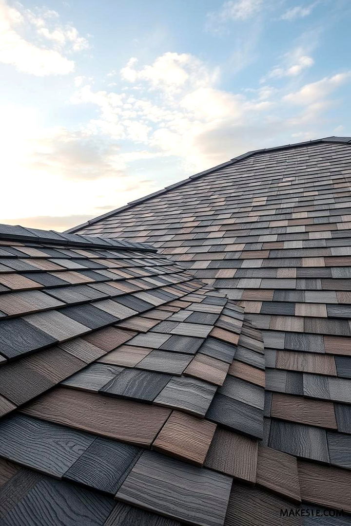 Traditional Shingle Look - 22 Deck Roof Ideas
