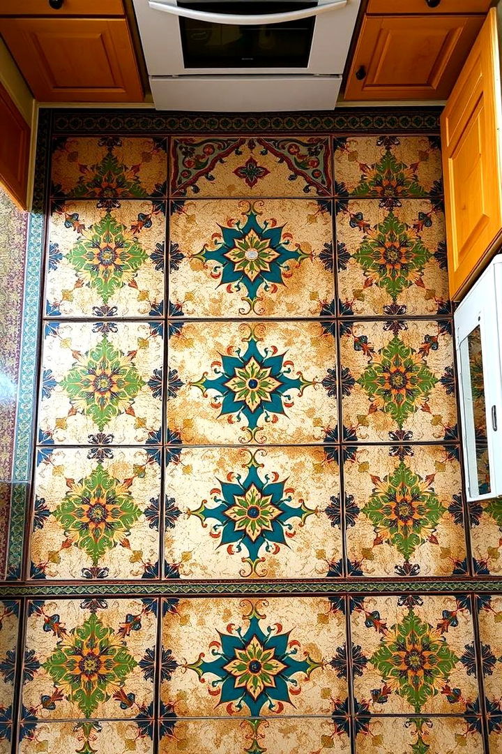 Traditional Spanish Flooring Patterns - 22 Spanish Style Kitchen Ideas