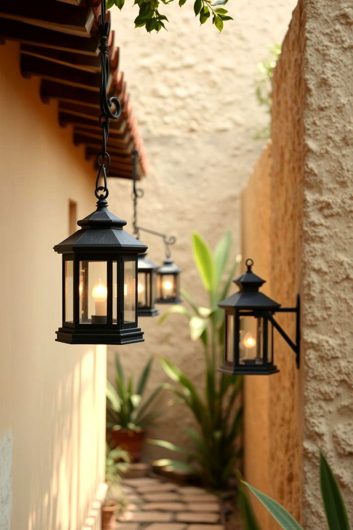 Traditional Spanish Lanterns Lighting - 22 front yard spanish style landscaping ideas