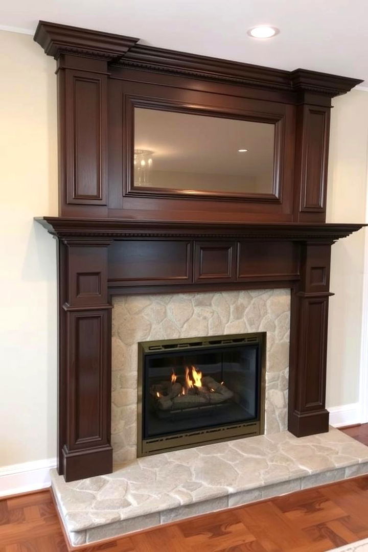 Traditional Surround Framing - 22 Gas Fireplace Ideas