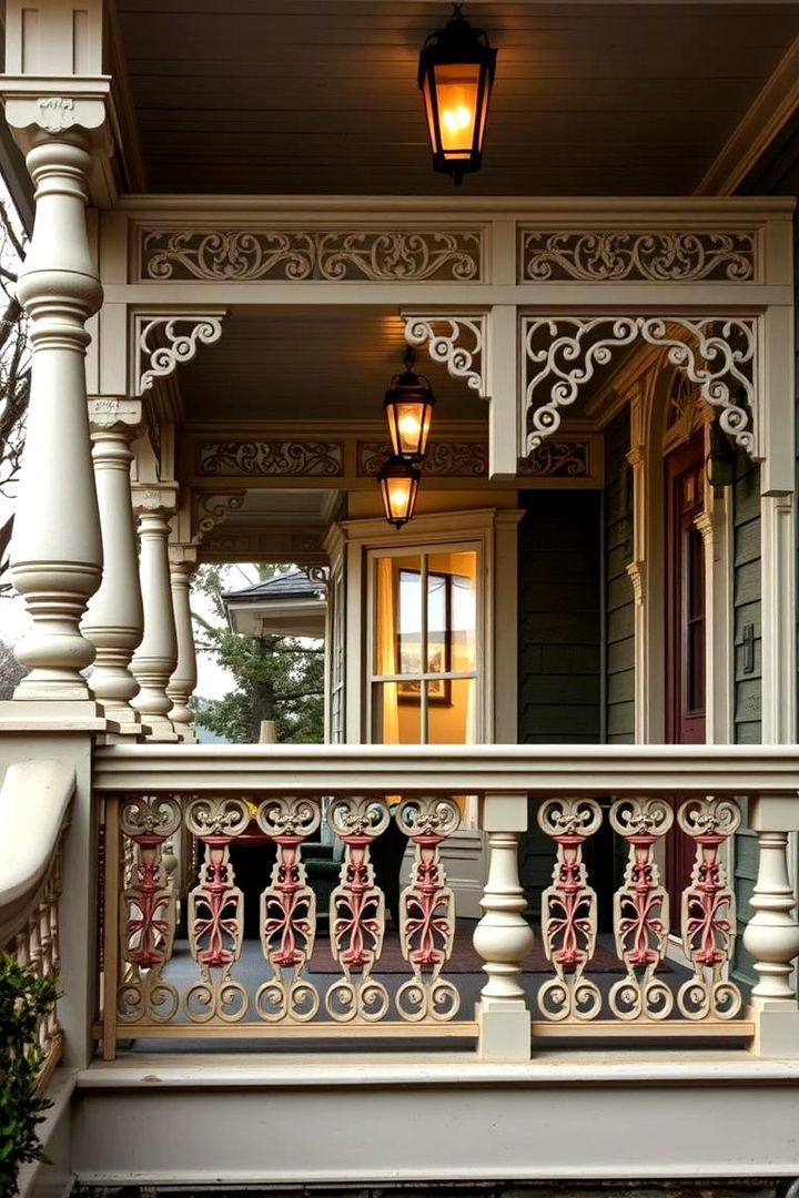 Traditional Victorian Detailing - 22 Front Porch Railing Ideas