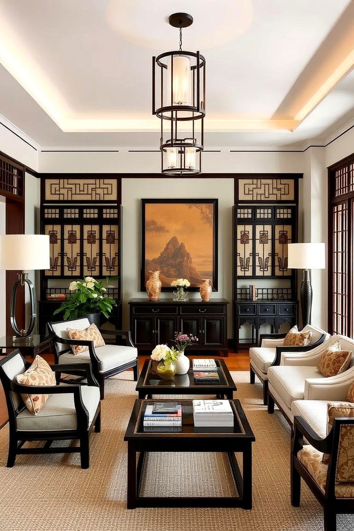 Traditional with a Modern Twist - 22 Asian Living Room Ideas