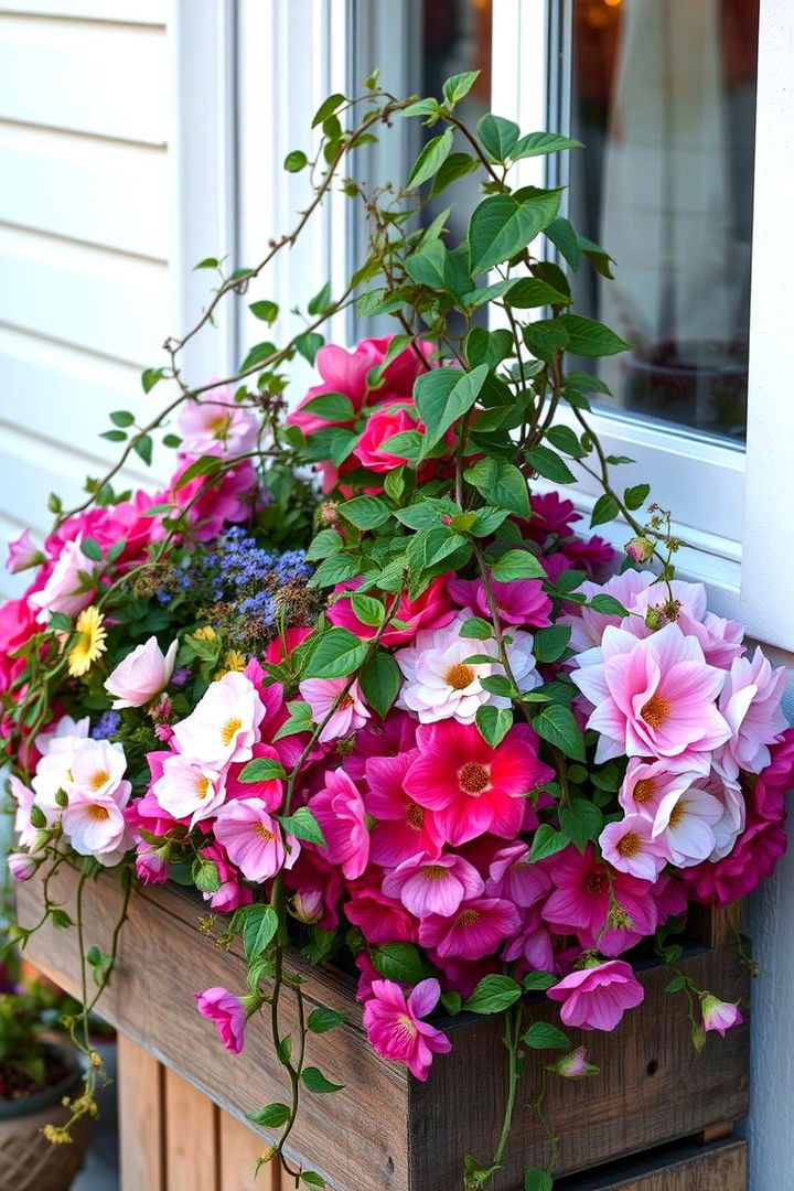 Trailing Creeper Vines - 22 Fall Flower Box Ideas
