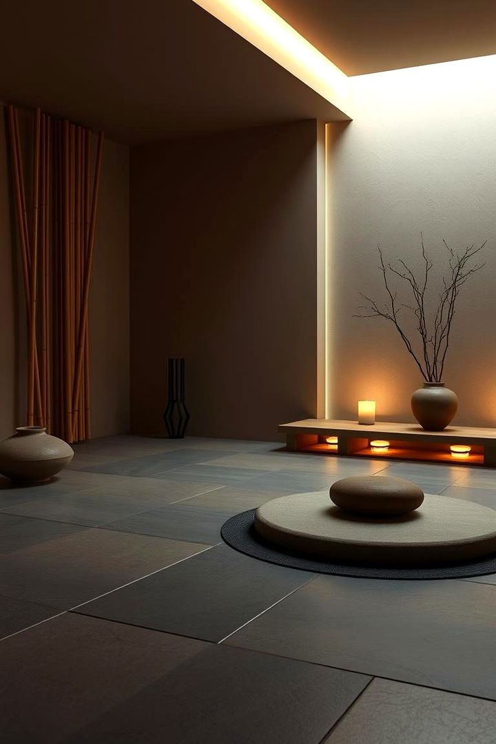 Tranquil Meditation Area - 22 Morning Room Ideas