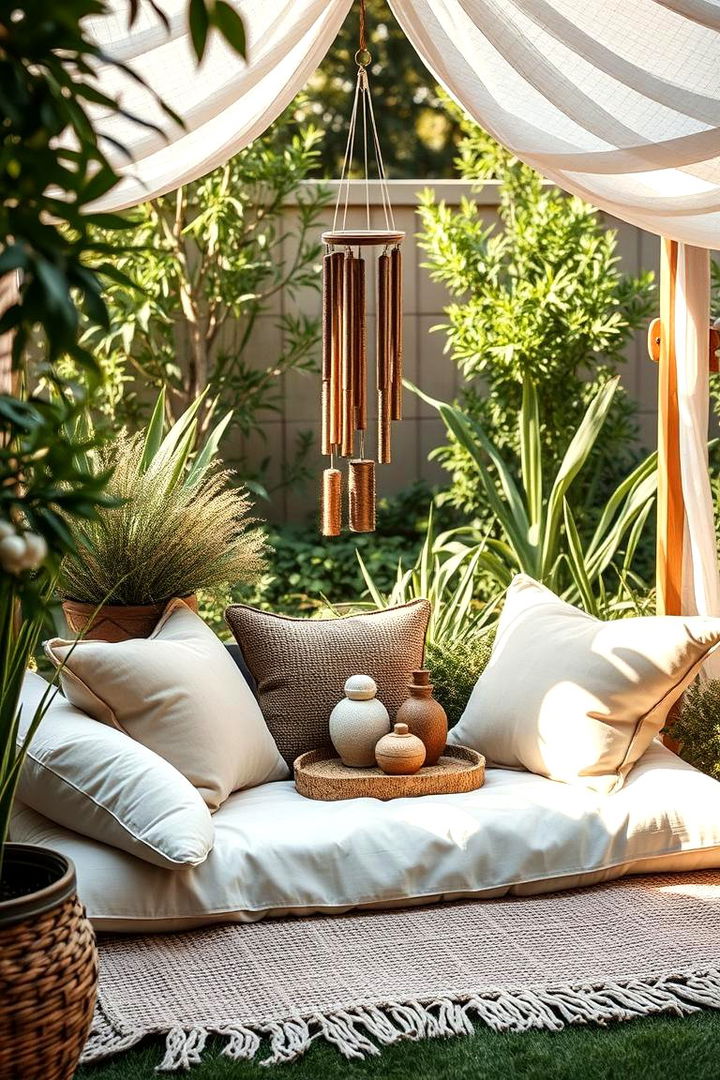 Tranquil Meditation Nooks - 22 Boho Garden Ideas