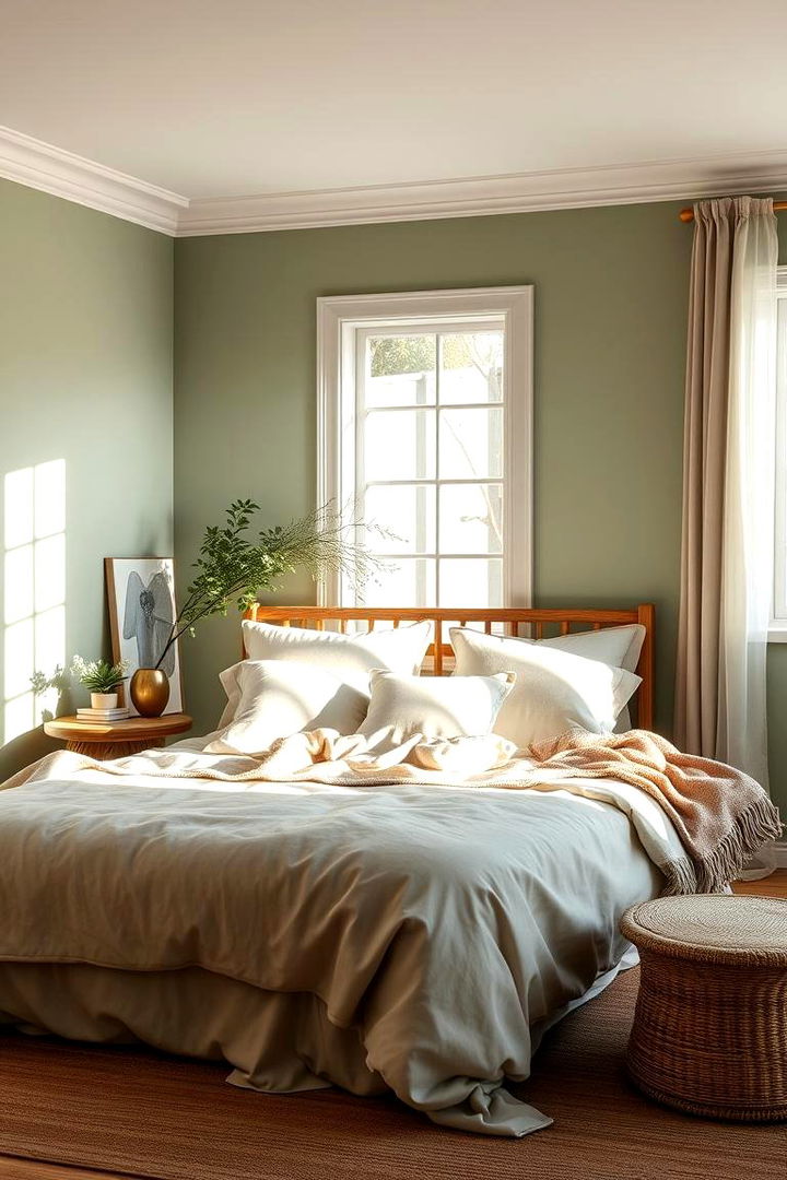 Tranquil Sage Bedrooms for Restful Nights - 22 Sage Green Paint Color Ideas