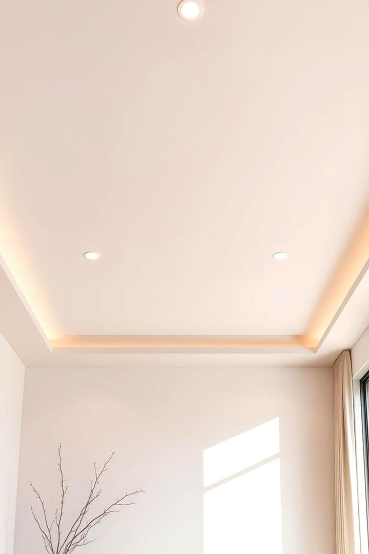 Tranquil Zen Tray Ceiling - 22 tray ceiling ideas