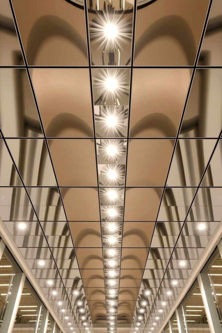 Transformative Mirror Effects - 22 Coffered Ceiling Ideas