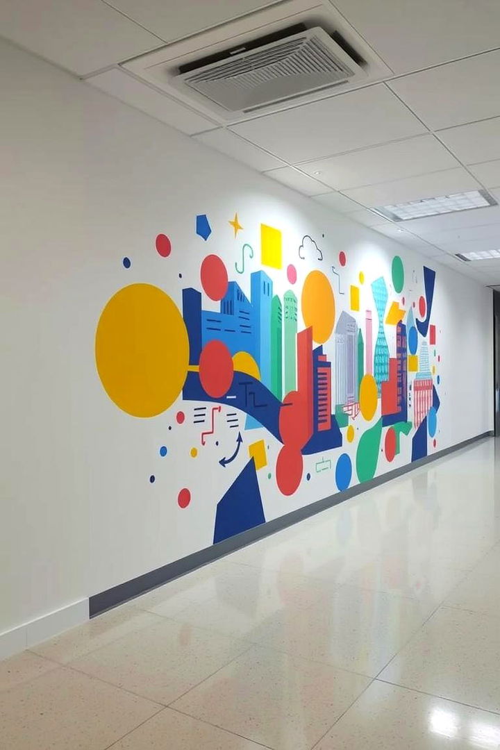 Transforming Space Ambience - 22 Office Wall Murals