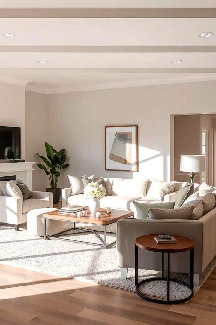 Transitional Design Harmony - 22 Great Room Ideas
