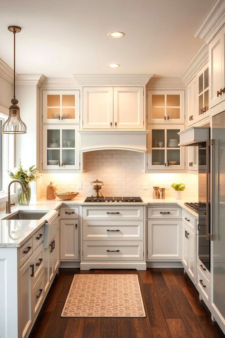 Transitional Kitchen Layout - 22 Kitchen Layout Ideas