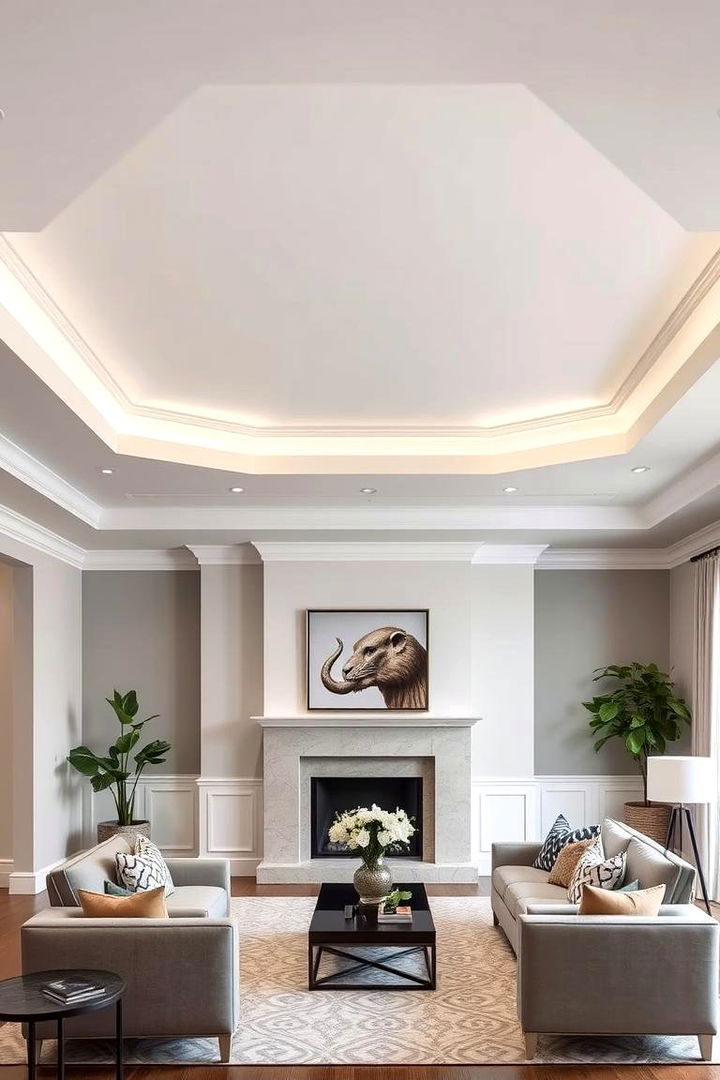 Transitional Shaped Crown Molding - 22 Crown Molding Ideas