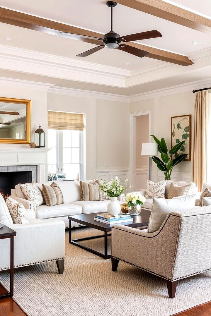 Transitional Timelessness - 22 Living Room Layout Ideas