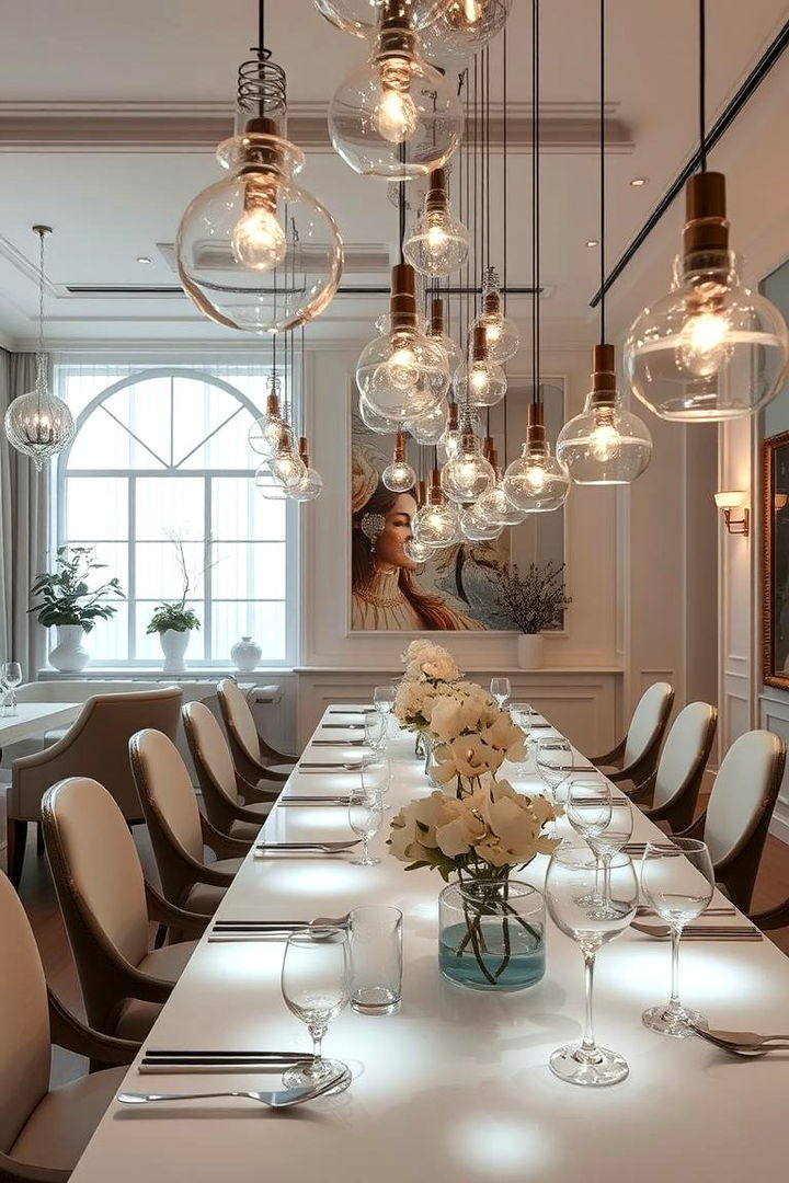 Translucent Decor - 22 Neutral Dining Room Ideas