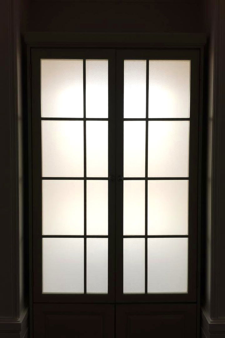 Translucent Door Panels - 22 Floor to Ceiling Cabinets Ideas