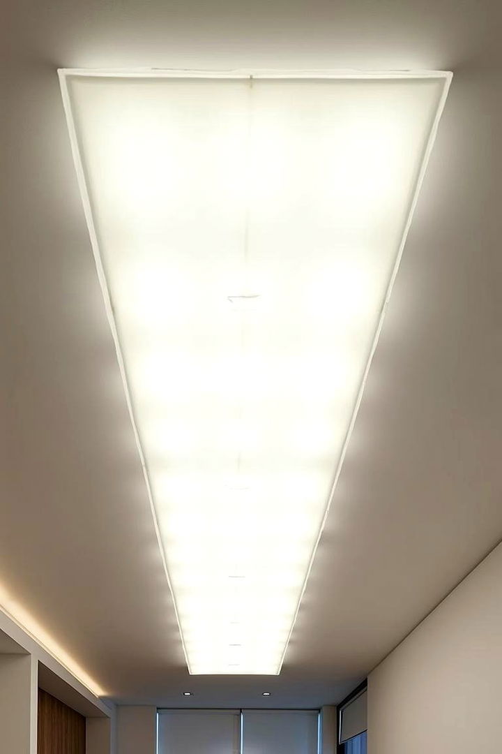 Translucent Materials for Diffused Light - 22 Basement Drop Ceiling Ideas