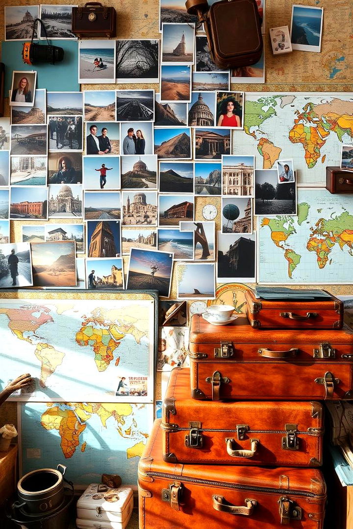 Travel Adventure Showcase - 22 Photo Wall Ideas