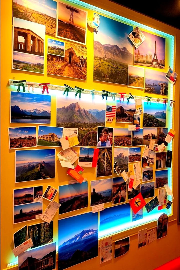 Travel Adventures Montage - 22 Wall Collage Ideas