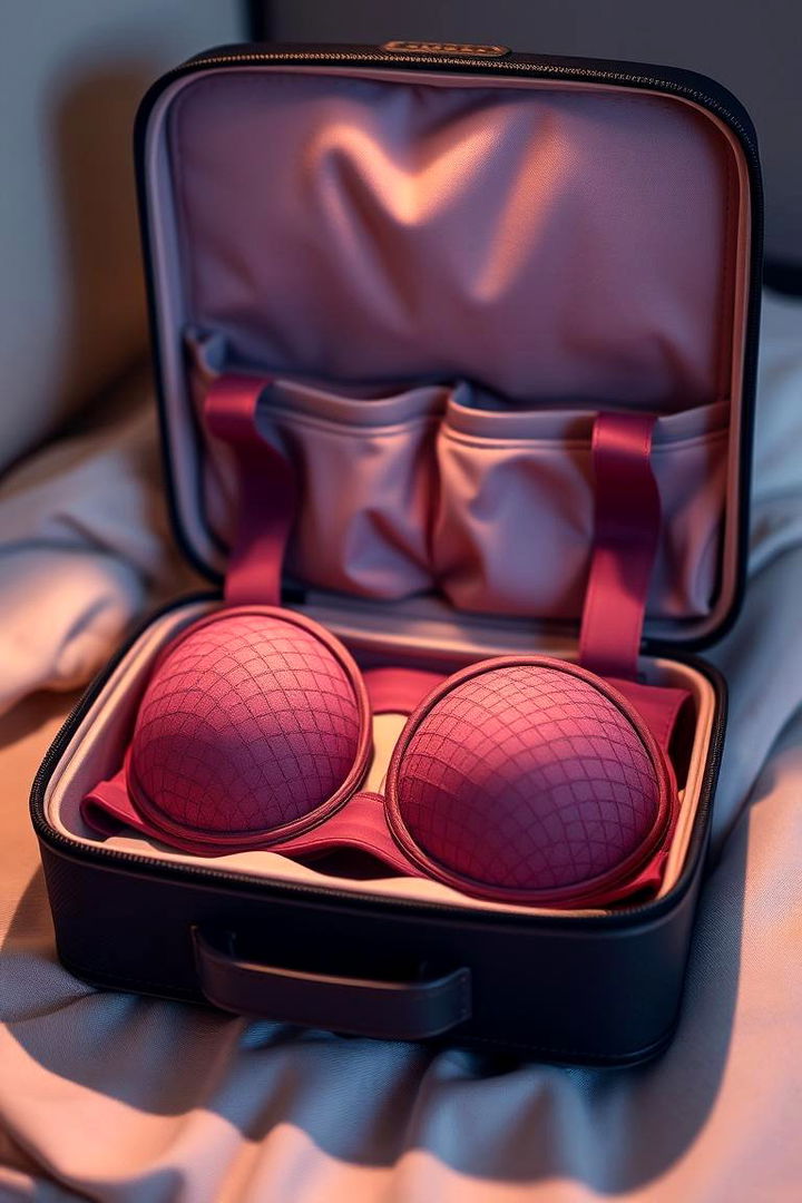 Travel Bra Cases for On the Go Protection - 22 Bra Storage Ideas
