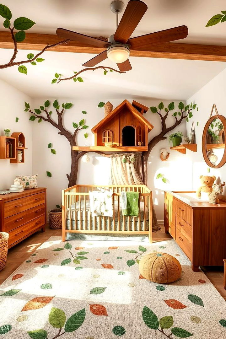 Treehouse Treasures - 22 Nature Themed Nursery Ideas