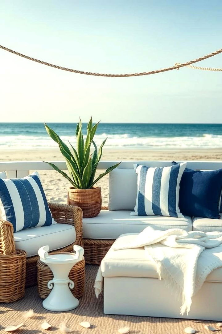 Trendy Nautical Decor - 22 Beach Wedding Ideas